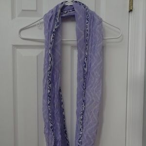 Purple Cotton Scarf
